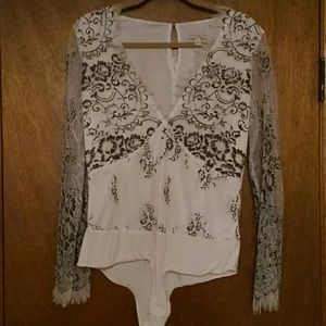 Eva Mendes N.Y.&Co lace bodysuit
